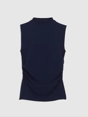Madewell Ruched Mockneck Tank